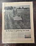 VTG 1950-1960 Magazine Advertising Lot Sears Good Year Automobile Tires Goodrich