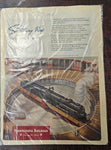 VTG 1930-1940s Advertising Collectible Magazine Poster Lot Mancave Garage Auto