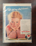 VTG 1930-1940s Advertising Collectible Magazine Poster Lot Mancave Garage Auto