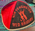 VTG 1950s Oldsmobile Jerome CO. New Kensington Red Raiders Cap Hat Advertising