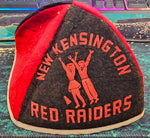 VTG 1950s Oldsmobile Jerome CO. New Kensington Red Raiders Cap Hat Advertising