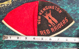 VTG 1950s Oldsmobile Jerome CO. New Kensington Red Raiders Cap Hat Advertising