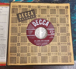 VTG Gertrude Lawrence "The King and I" Musical 45RPM Vinyl Decca 6 Records 9-260