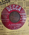 VTG Gertrude Lawrence "The King and I" Musical 45RPM Vinyl Decca 6 Records 9-260