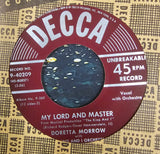VTG Gertrude Lawrence "The King and I" Musical 45RPM Vinyl Decca 6 Records 9-260