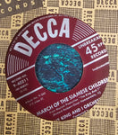 VTG Gertrude Lawrence "The King and I" Musical 45RPM Vinyl Decca 6 Records 9-260