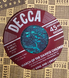 VTG Gertrude Lawrence "The King and I" Musical 45RPM Vinyl Decca 6 Records 9-260
