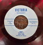 VTG Vinyl Record Sleeve 45RPM Victoria Records Tops Records Betsy Gay Four Aces
