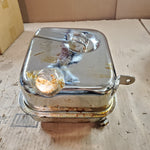 NOS Swingarm Chrome Oil Tank 1982-1986 FX FL Harley Davidson Superglide Baggers