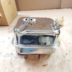 NOS Swingarm Chrome Oil Tank 1982-1986 FX FL Harley Davidson Superglide Baggers