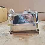 NOS Swingarm Chrome Oil Tank 1982-1986 FX FL Harley Davidson Superglide Baggers