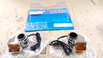 Front Fork Tube Mount Custom Harley Chopper Softail Wide glide Dyna Turn Signals