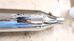 4 1/2" Chrome Muffler 1995-2016 FLH Harley 5" Taper Exhaust Tip Touring Bagger