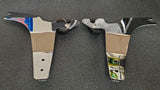 OEM Harley Davidson Chrome Detachable Sissybar Side Plates NOS XL 883 53545-95