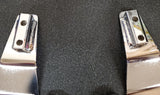 OEM Harley Davidson Chrome Detachable Sissybar Side Plates NOS XL 883 53545-95