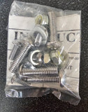 OEM Harley Davidson Chrome Sissybar Backrest Side Plates NOS Springer 52095-00