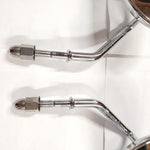 OEM T/O Harley Chrome Rear Mirrors I150007 L (E11) 001084 Set Left Right Pair