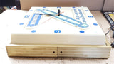 VTG Monroe Shock Absorbers Lighted Clock Sign Oil Gasoline Service Station Works