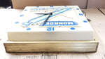 VTG Monroe Shock Absorbers Lighted Clock Sign Oil Gasoline Service Station Works