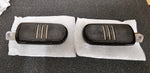 OEM Harley Davidson Gloss Black Streamliner Footpegs NOS Sportster Dyna 50501800
