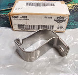 OEM Harley Davidson Hinged Muffler Exhaust Mount Clamp FLHR Road King 66861-09B