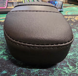 Harley Grab rail Short Mini Passenger Backrest Pad Sportster Dyna FXR Sissybar