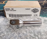 OEM Harley Davidson Chrome Footpeg Support NOS Custom Road King FLHRSI 50208-04