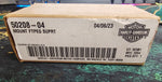 OEM Harley Davidson Chrome Footpeg Support NOS Custom Road King FLHRSI 50208-04