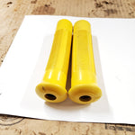 Vtg New NOS Beck Grips Motorcycle Yellow 1" Indian Harley Knucklehead VL Chopper
