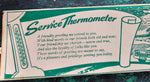 VTG 1950s Texaco Marathon Oil Indoor Outdoor Thermometer Collectible Memorabilia