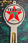 VTG 1950s Texaco Marathon Oil Indoor Outdoor Thermometer Collectible Memorabilia