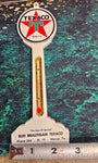 VTG 1950s Texaco Marathon Oil Indoor Outdoor Thermometer Collectible Memorabilia