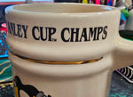 VTG 1992 Pittsburgh Penguins Stanley Cup Championship Ceramic Ornate Mug/Stein