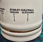 VTG 1992 Pittsburgh Penguins Stanley Cup Championship Ceramic Ornate Mug/Stein