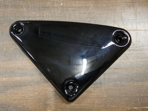 1982-03 Harley Ironhead Evo Sportster Ignition Module Side Cover Black Triangle