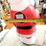 Fiber Optics Santa Clause Christmas Tree Blow Mold Yard Garden Holiday Decor