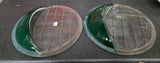 Vtg Macbeth Evans Headlight Glass Lens 1900's 9 7/8 Visor Model T Auto Truck Pgh