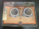 OEM Harley Davidson Chrome Fluted Fork Slider Top Joint Cover NOS VRSC 45190-04