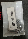 OEM Harley Davidson Illuminated License Plate Frame Holder NOS FXD Dyna 59030-03