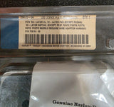 OEM Harley Black Chrome Led License Plate Holder NOS FXD Dyna Sportster 59478-04