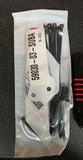 OEM Harley Black Chrome Led License Plate Holder NOS FXD Dyna Sportster 59478-04