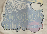 NOS Harley Davidson Righteous Ruler Eagle Medium Vinyl Decal Sticker Emblem