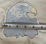 NOS Harley Davidson Righteous Ruler Eagle Medium Vinyl Decal Sticker Emblem