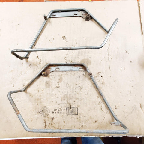 Factory Harley Shovelhead Saddlebags FLH Electra Glide Mounts brackets OEM 1970