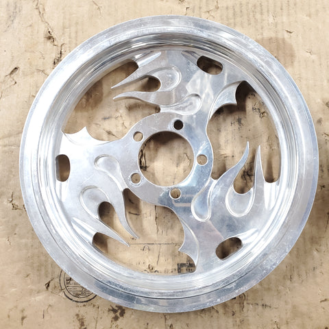 CUSTOM BELT PULLEY AMERICAN IRONHORSE BURNER 70T SLAMMER TEXAS CHOPPER LSC TEJAS