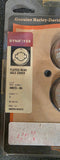 OEM Harley Davidson Fluted Rear Axle Nut Covers NOS Dyna Wide Glide FXR 44573-04