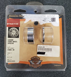 OEM Harley Davidson Chrome Front Wheel Axle Spacers NOS Dyna FXR 41620-04