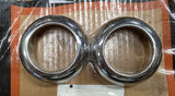 OEM Harley Davidson VRSC Billet Fork Slider Dust Covers NOS VROD VRSCA 45153-03