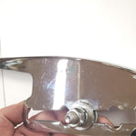OEM Chrome Windshield Brackets Mounts Harley FLH Heritage Softail FLST Fatboy