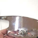 OEM Chrome Windshield Brackets Mounts Harley FLH Heritage Softail FLST Fatboy